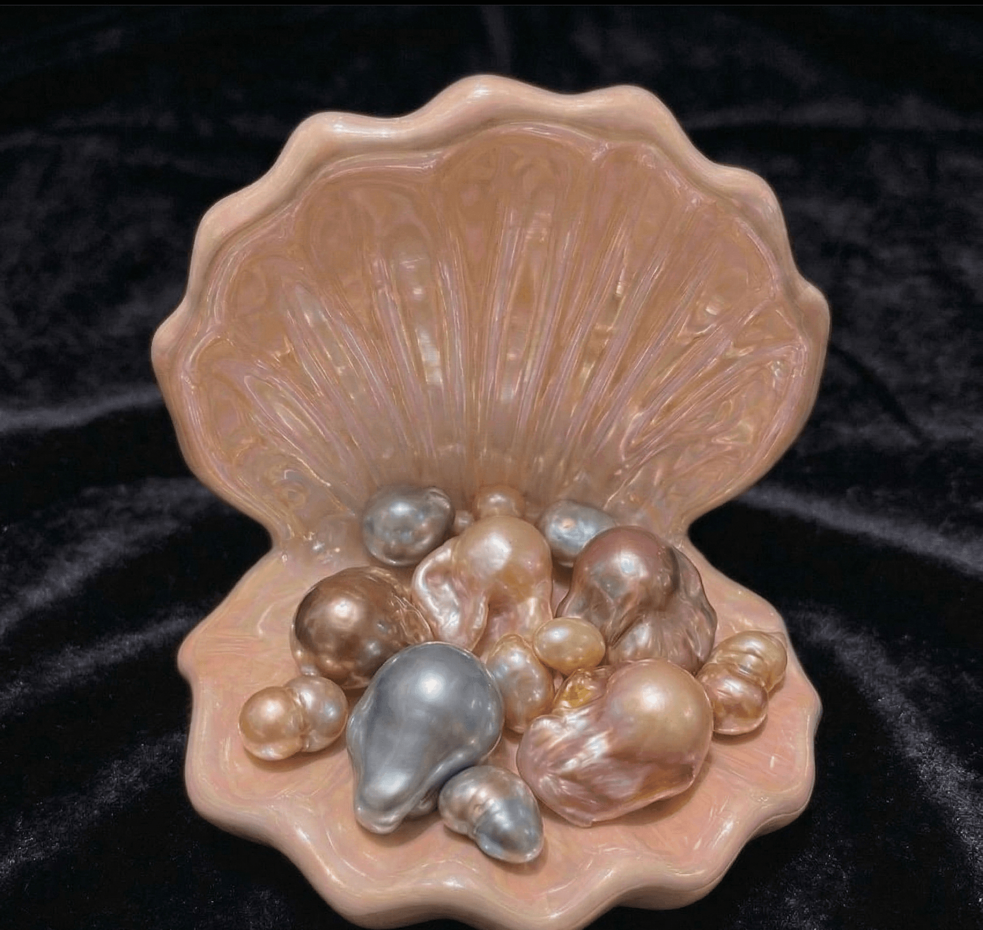 Perles Baroques, Perles de culture · 8-20mm · Blanc nacré · Lavande · Dorée, Maison Clara Rosae