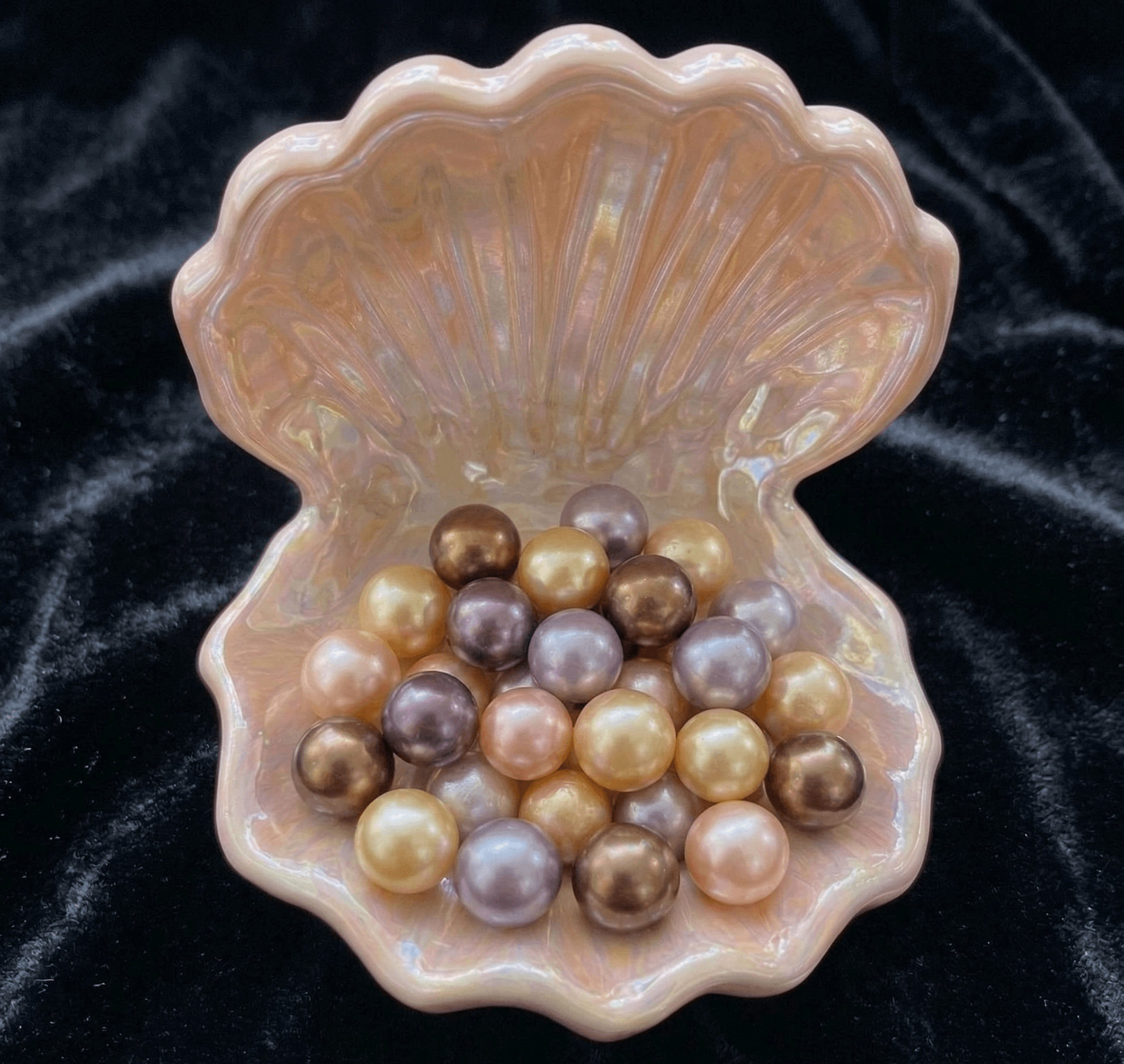Perles Edison, Perles de culture · 10-16mm · Blanche · Lavande · Pourpre · Dorée · Bronze · Métalisé, Maison Clara Rosae