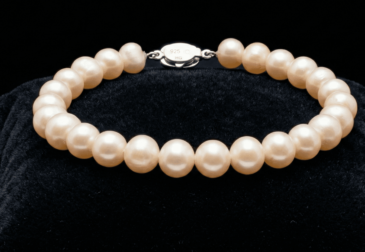 Bracelet Perles Rose, Perles Akoya · Argent, Maison Clara Rosae